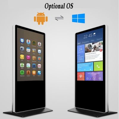 4K Digital Signage Totem Lcd Display 50 Inch Advertising Wifi IR Touch Screen