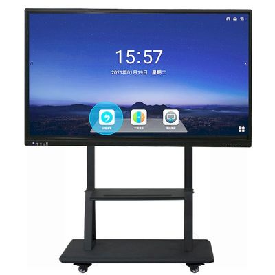 4K LCD Touchscreen Panel Whiteboard Interactive Smart Board With Camera