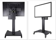 HT-690 Floor Standing Mobile TV Monitor Stand Whiteboard Wireless ROHS