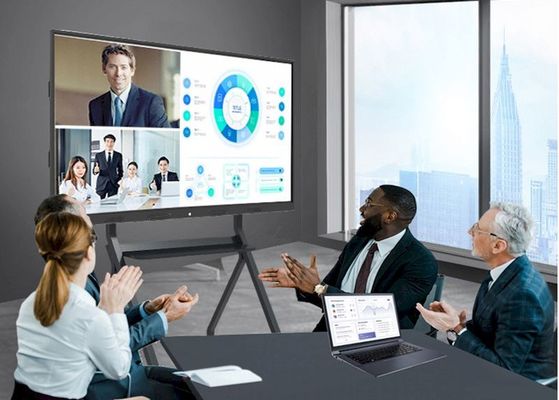 Smart IR Digital Whiteboard Interactive Touch Board 4K LCD Touchscreen