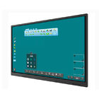 OEM 75 Inch Smart Interactive Whiteboard Electronic Touchscreen UHD 12MP Camera