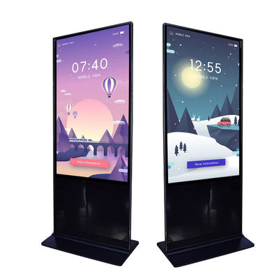 4K Digital Signage Totem Lcd Display 50 Inch Advertising Wifi IR Touch Screen