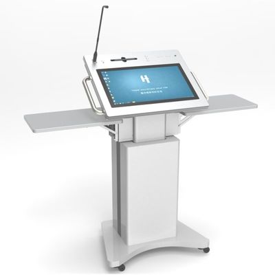 Education Smart Classroom Podium Electrical Lectern Smart Podium Monitor