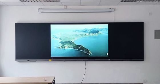 Infrared Education Interactive Blackboard Dual Os Touchscreen Display Board