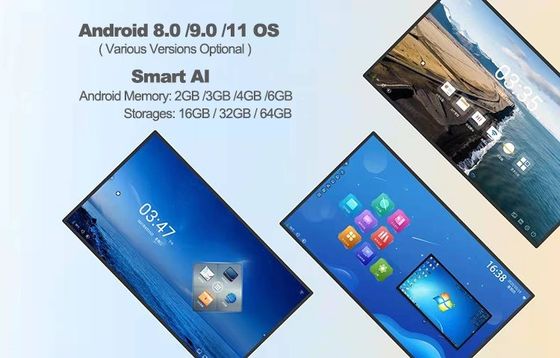 Powerful Interactive Flat Panel Touchscreen USB3.0 75" 4K UHD For Business