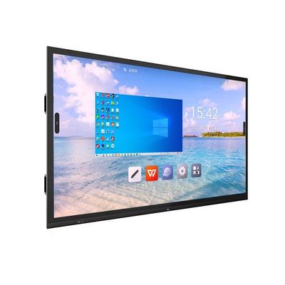 ODM Interactive Flat Panel IFP 75 86 Inch Smart Board HDMI Android 11 OS
