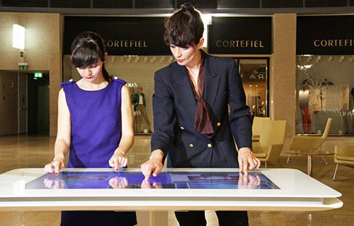 OEM Interactive Touch Screen Table PCAP Multi Touch Smart Table Capacitive