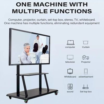LCD Touchscreen Boards Portable Interactive Smart Board Top Quality IPS Screen