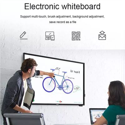 4K IR Smart Interactive Whiteboard  IPS Screen Android 11.0os 110"