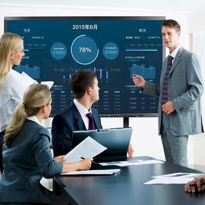 Powerful 85 Inch Smart Interactive Whiteboard IOS Touchscreen Digital Board