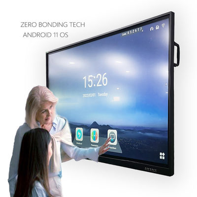 4K LCD Interactive Touch Screen Monitor Smartboard Touch Display Android 11.0