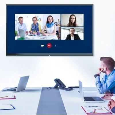 Powerful Interactive Flat Panel Touchscreen USB3.0 75" 4K UHD For Business