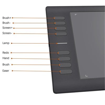 P10 Drawing Tablet Monitor Interactive Writing Tablet Pad Electromagnetic Pen