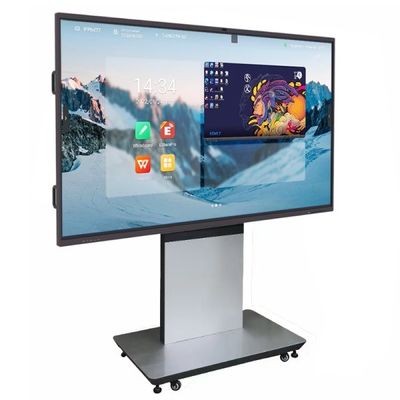 Digital Whiteboard Smart Board Mobile Interactive IR Touchscreen LCD 4K