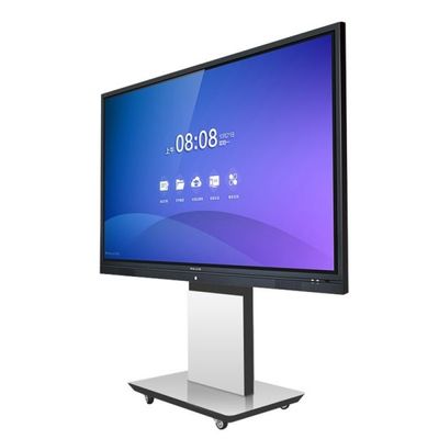 SKD Mobile TV Monitor Stand 100KG MAX Support SPCC Smart Board Floor Stand