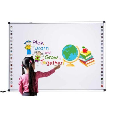 102 Inch Electronic Interactive Whiteboard Classroom HDR 4K Wireless Display