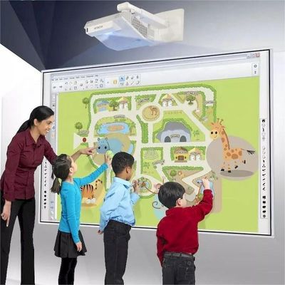 120 Inch Smart Electronic Interactive Whiteboard For Teaching