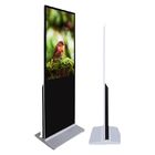 50 Inch Floor Stand Digital Signage Poster 4K UHD Infrared Dual OS