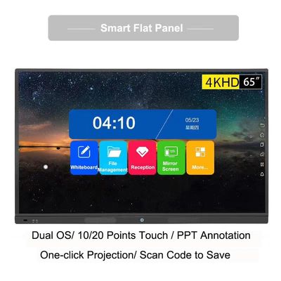 All In One Smart Interactive Display Board Smart Class Interactive Board
