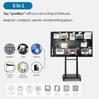 86" Smart Interactive Whiteboard For School Classroom Teaching Online Boards Conference With Windows Mac