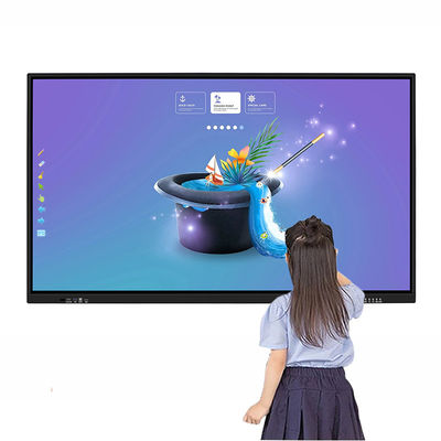 Mac Business Smart Interactive Whiteboard Multi Touch IR 4K LCD Screen