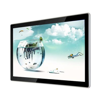 49 Inch Touchscreen Digital Signage Player Capacitive 500cd Brightness