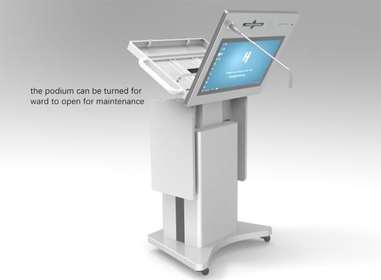 Education Smart Classroom Podium Electrical Lectern Smart Podium Monitor