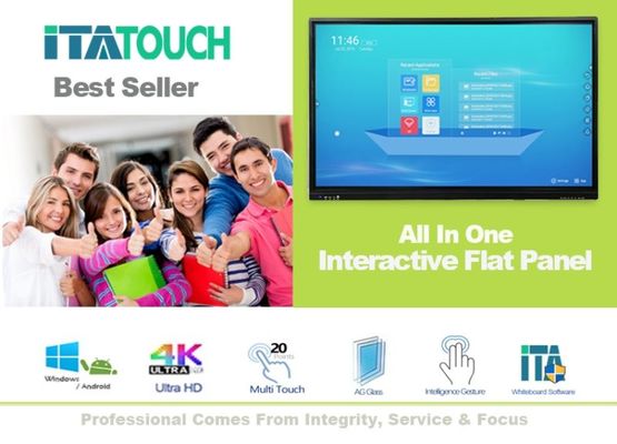 All In One Smart Interactive Display Board Smart Class Interactive Board