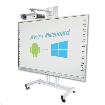 IR Electronic Interactive Whiteboard Smart Blackboard All In One Silver