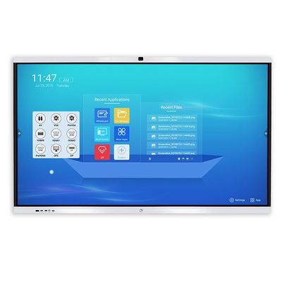 Interactive Flat Panel Display 75" Android 11 4K Type-C  Touch Boards