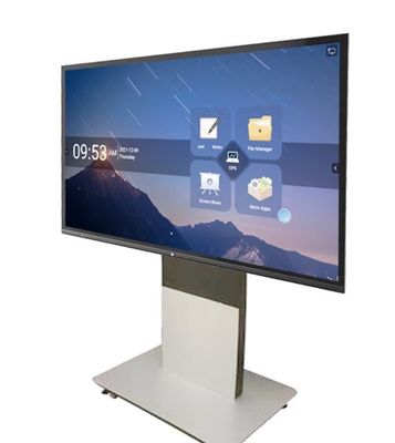School Office Interactive Smart Board , 13MP Camera 4K LCD Touch Screen Whiteboard