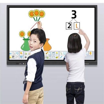 Smart Display Education Interactive Smart Boards Dual System Free Software