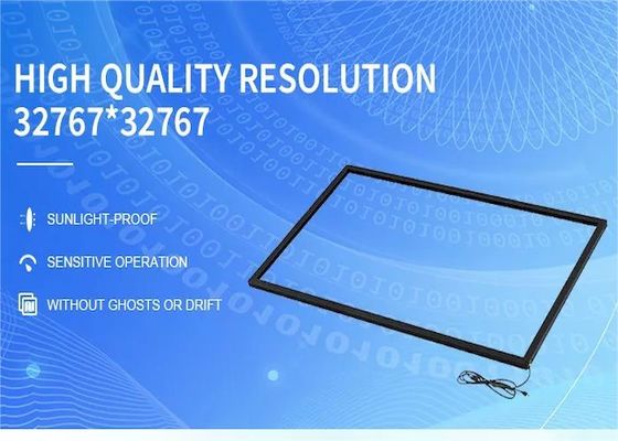 55inch Teaching Ir Multi Touch Screen Overlay For School Classroom