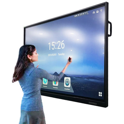 Scheda interattiva intelligente con APP Android Pannello schermo LED/LCD per connettività HDMI/USB/Bluetooth/Wi-Fi