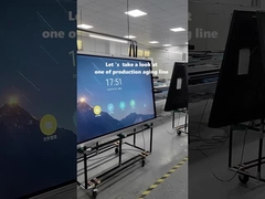 School Office Interactive Smart Board , 13MP Camera 4K LCD Touch Screen Whiteboard