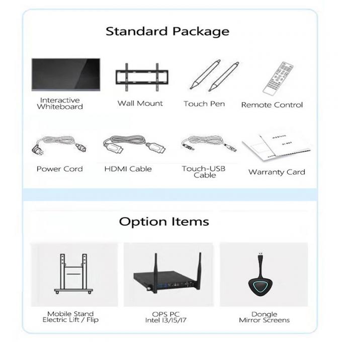 Capacitive Smart Interactive Whiteboard 4